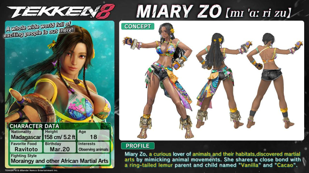 tekken 8 miary zo profile
