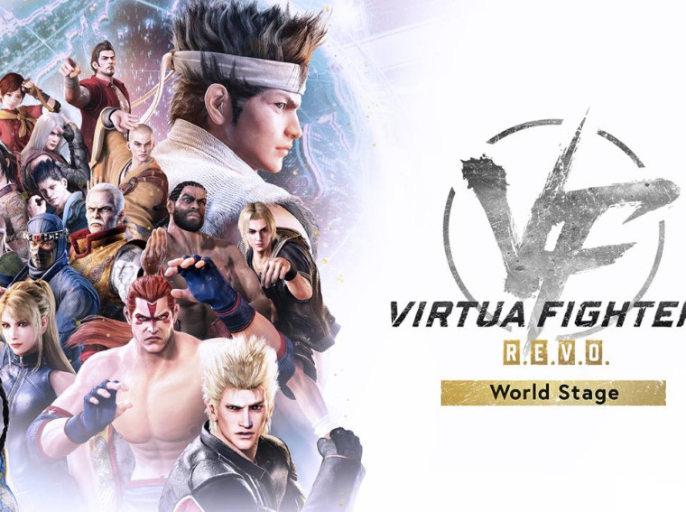 Virtua Fighter 5 R.E.V.O. World Stage Key Art