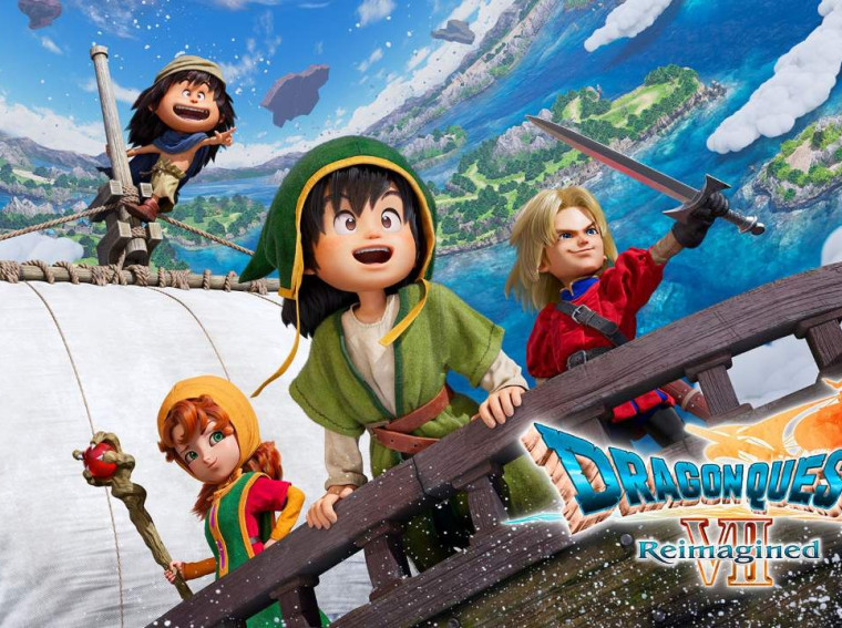dragon quest vii reimagined key art
