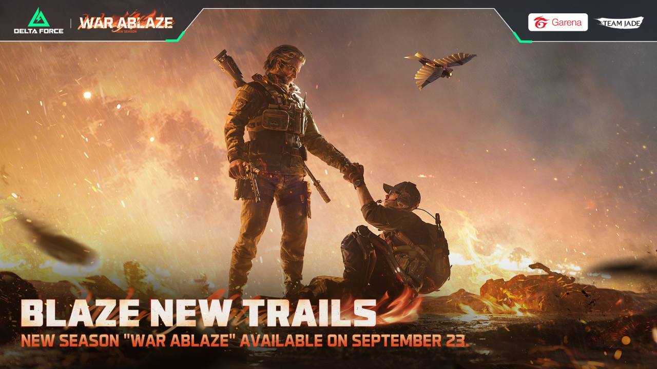 Garena Delta Force Unveils Season ‘War Ablaze’ with SAW Collaboration and Global Championship