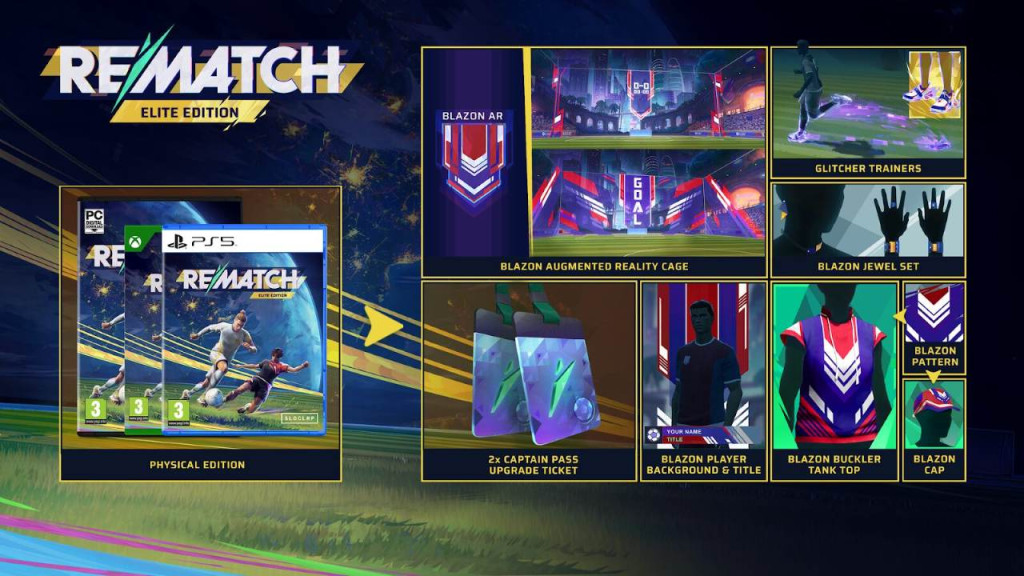 rematch elite edition inclusions