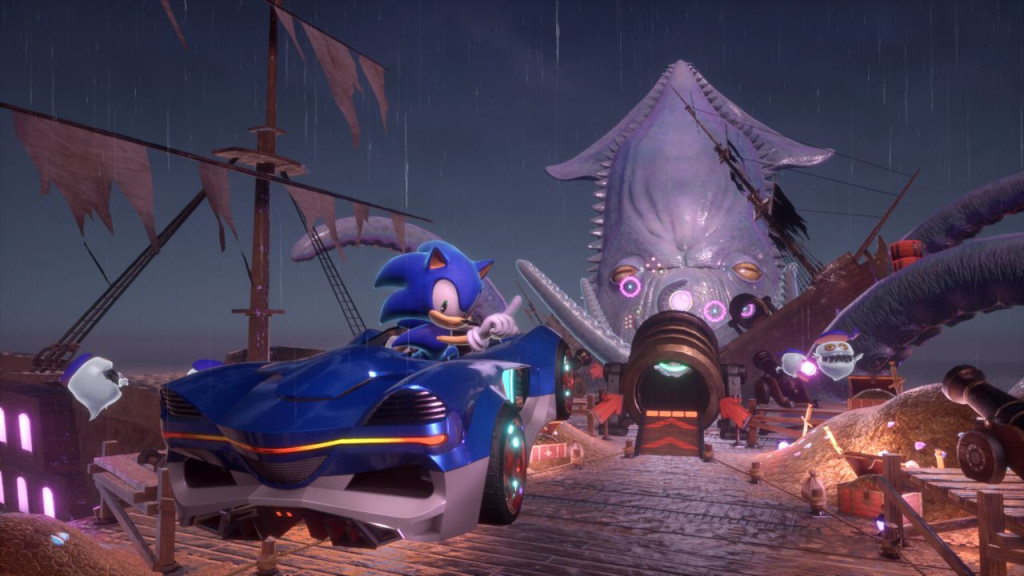 sonic racing crossworlds terra kraken