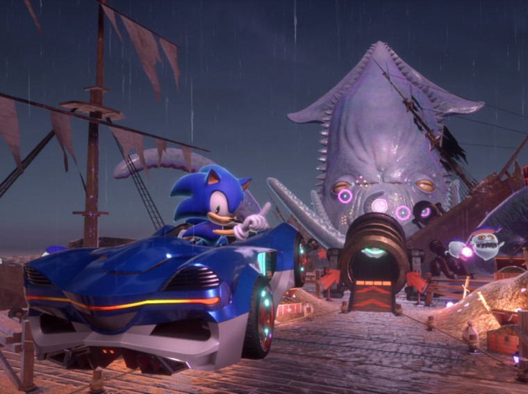 sonic racing crossworlds terra kraken