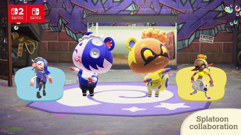animal crossing splatoon collab 1