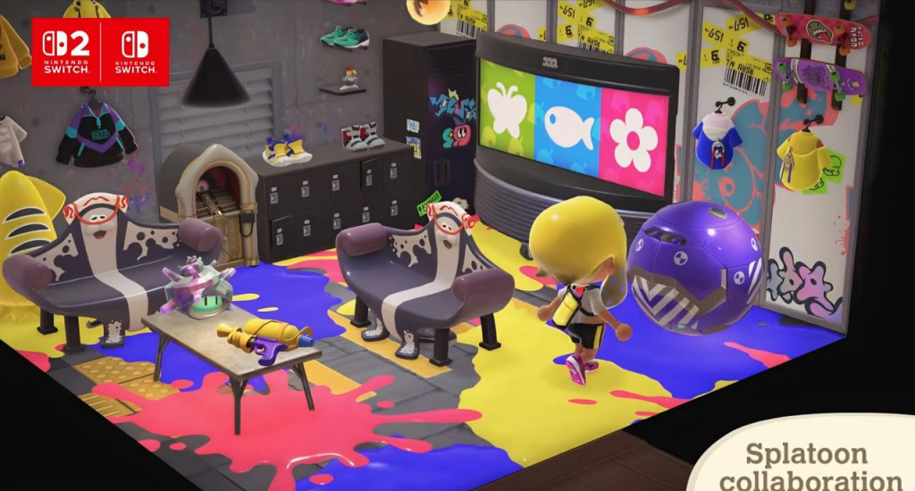 animal crossing splatoon collab 2