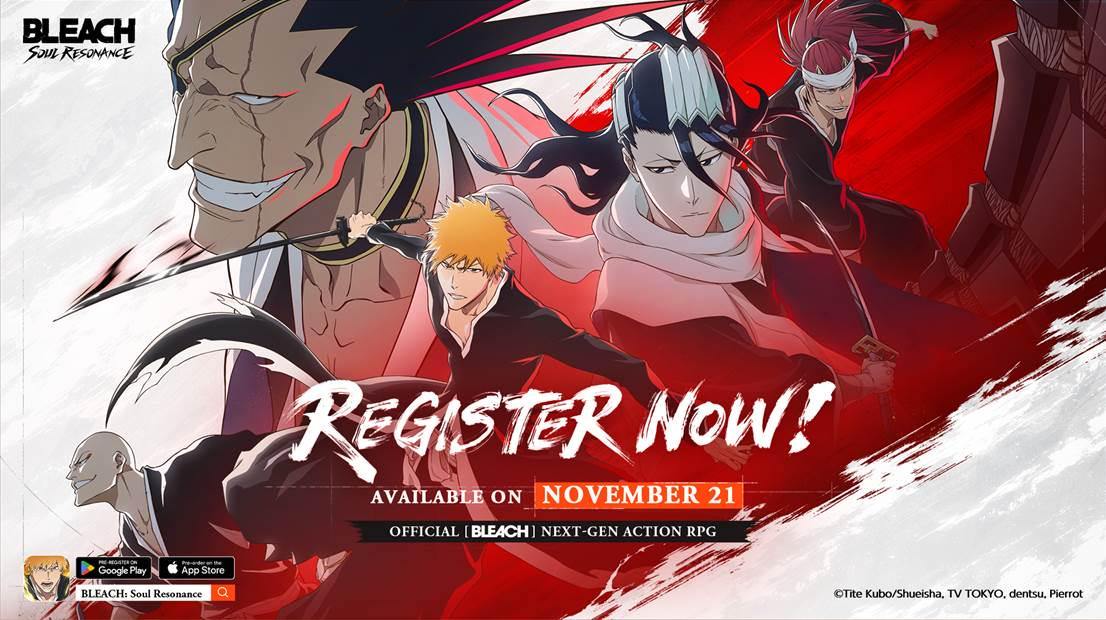 BLEACH: Soul Resonance Launches Globally on November 21, Pre-Registration Now Live