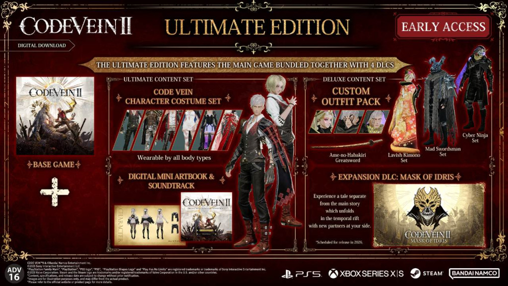 code vein II ultimate edition
