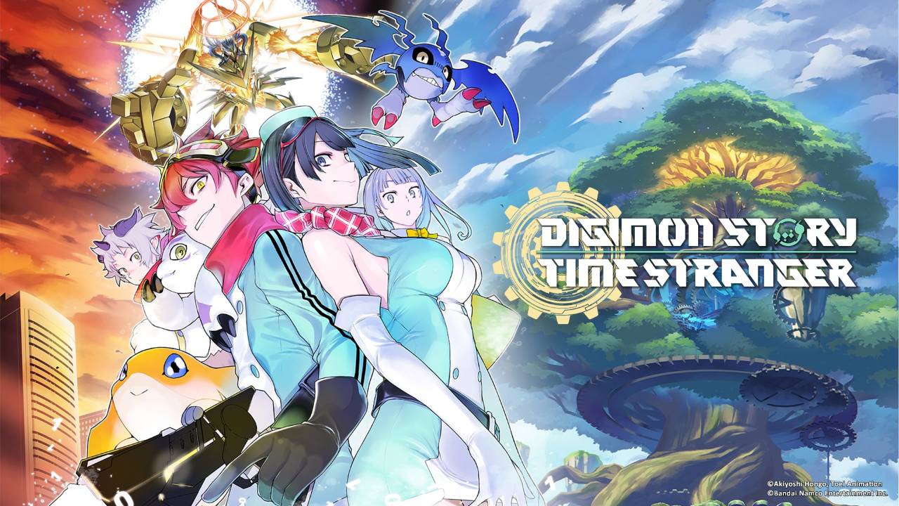 digimon story time stranger key art