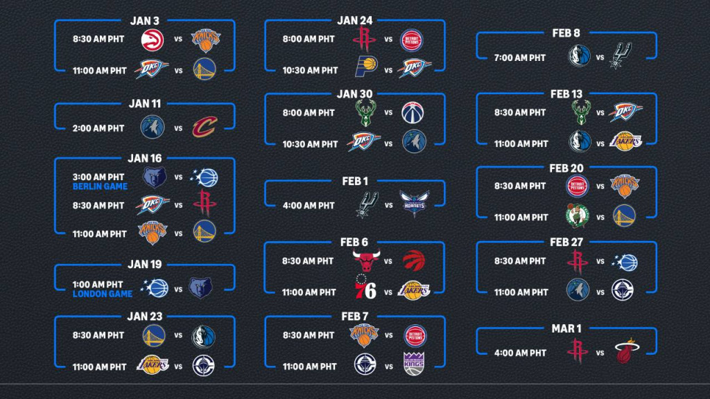 nba prime video schedule 2