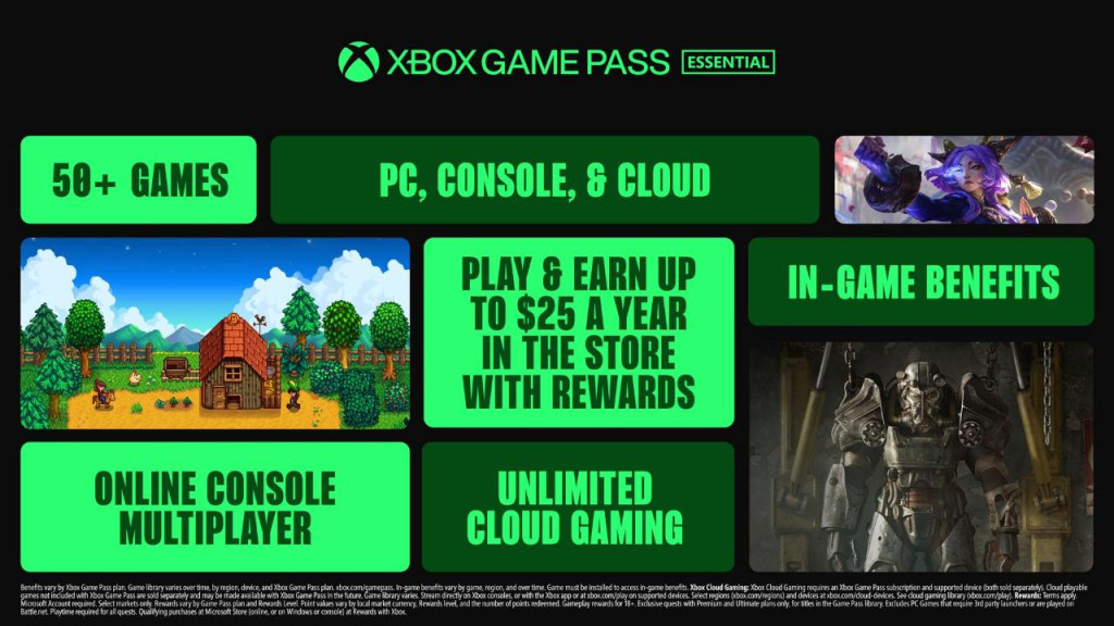 new xbox game pass 3