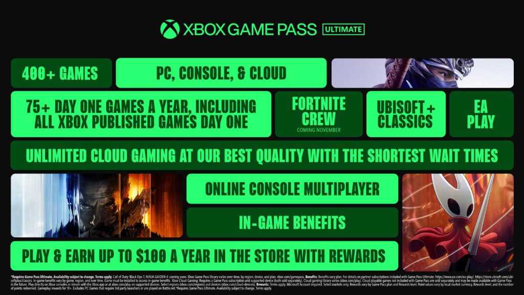 new xbox game pass 5