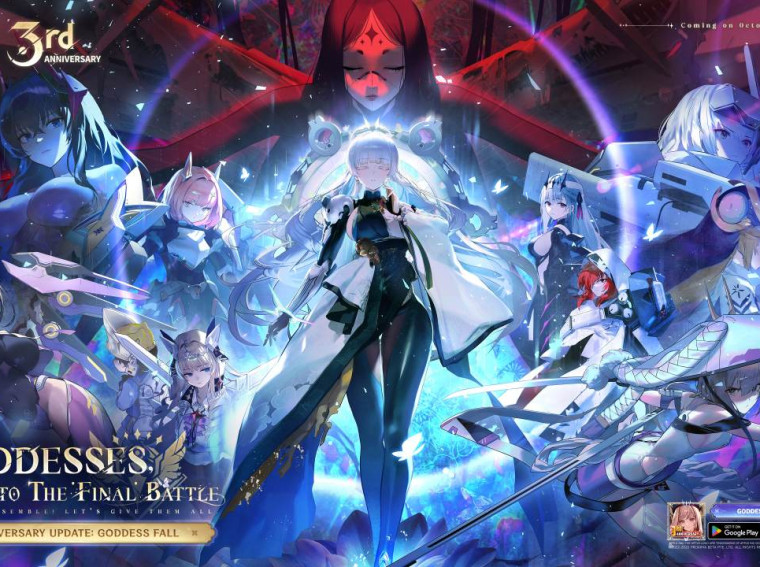 nikke 3rd anniv key art