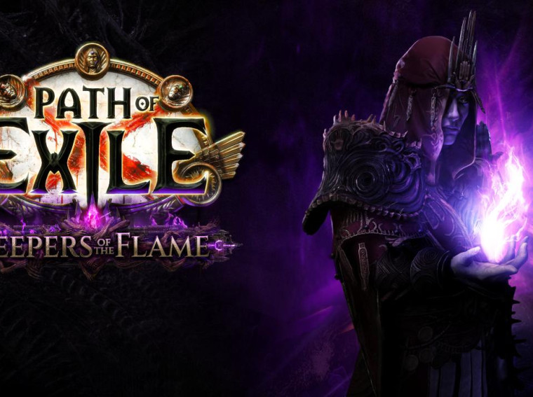 path of exile keepers of the flame key art