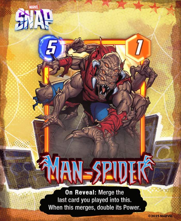 Marvel Snap - Arachnid Anarchy - Man-Spider