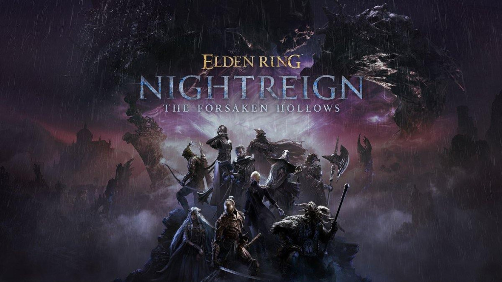 elden ring nightreign the forsaken hollows dlc key art