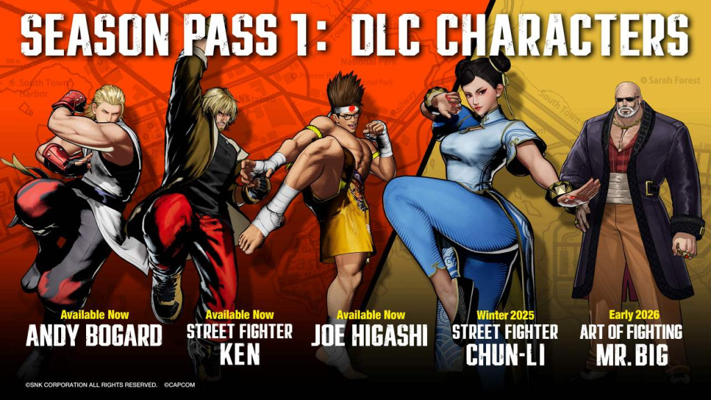fatal fury city of the wolves season pass 1