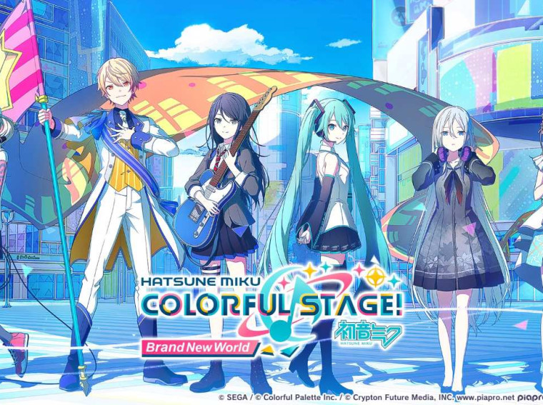 hatsune miku colorful stage key art