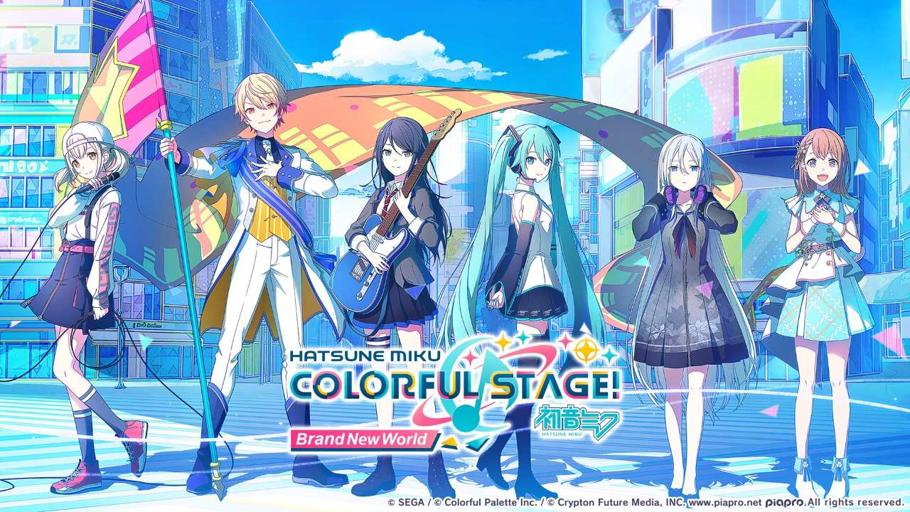 hatsune miku colorful stage key art