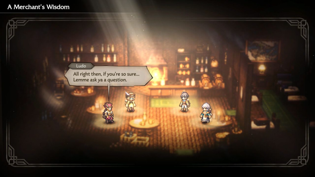 octopath traveler 0 party chat