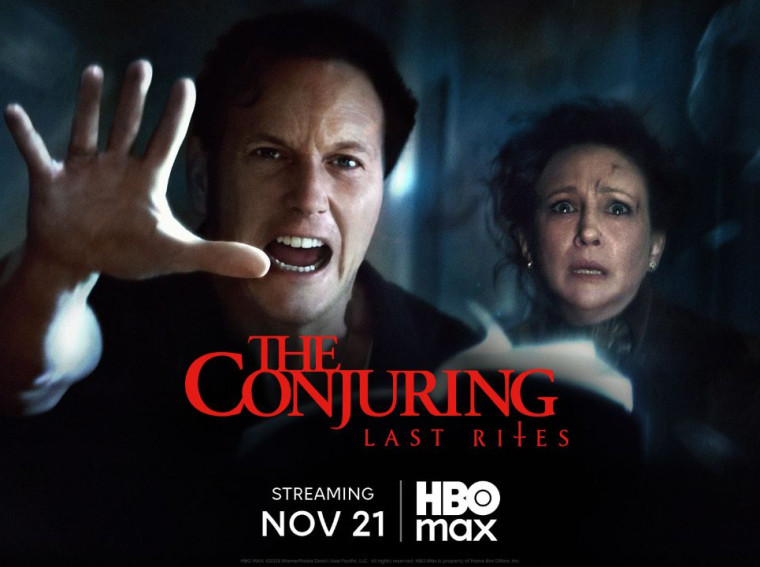 the conjuring last rites hbo max key art