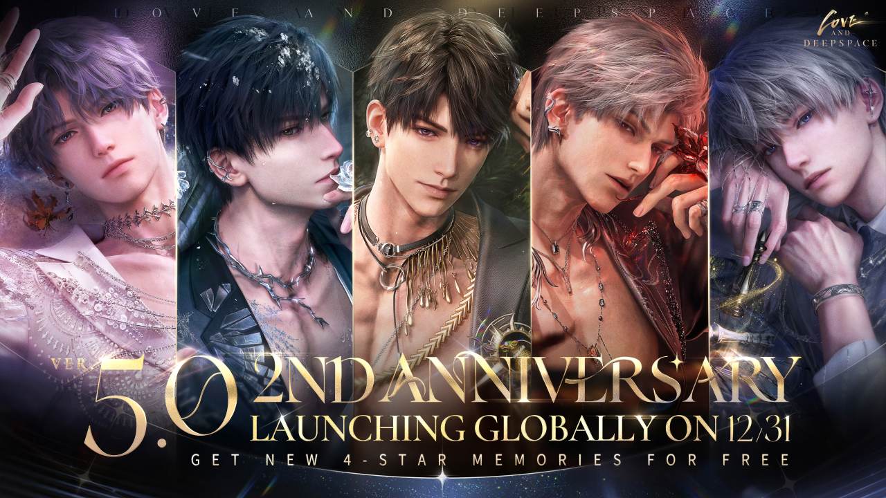 Love and Deepspace 5.0 2nd Anni KV