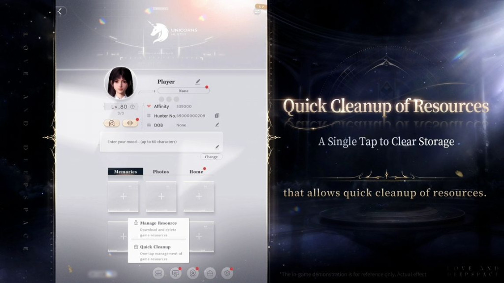 Love and Deepspace 5.0 Cleanup