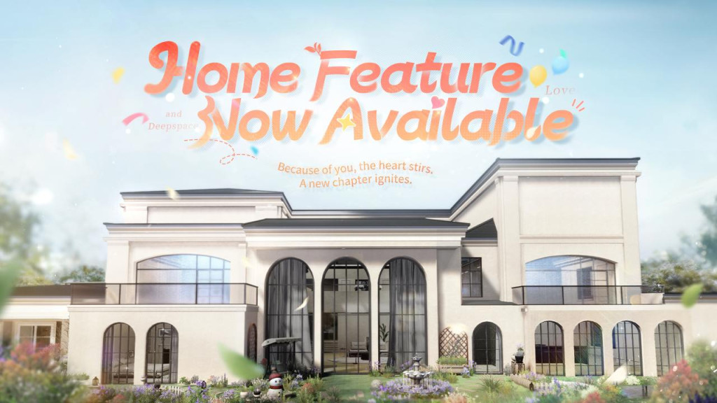 Love and Deepspace 5.0 Home Feature KV