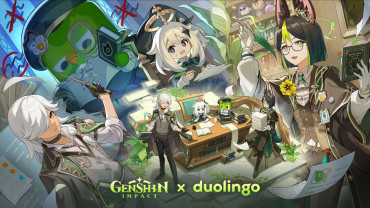 genshin impact duolingo key art