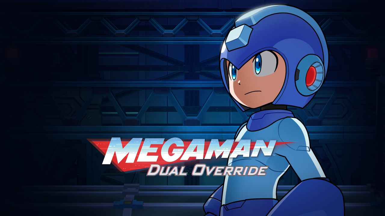mega man dual override key art