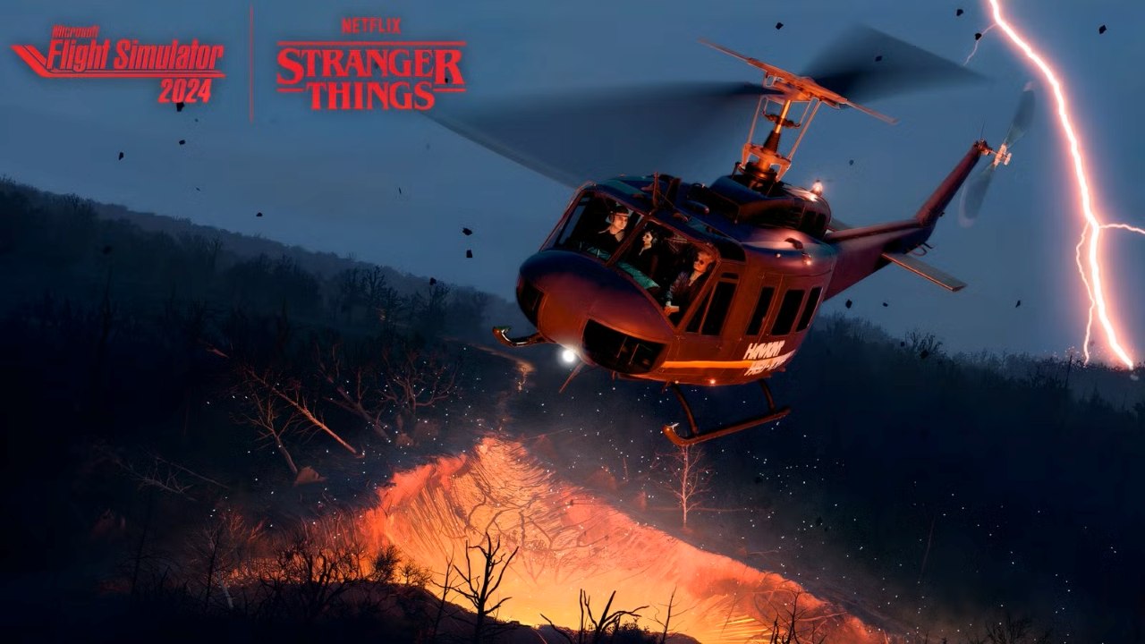 Netflix’s Stranger Things Flies Into Microsoft Flight Simulator 2024 With New Expansion