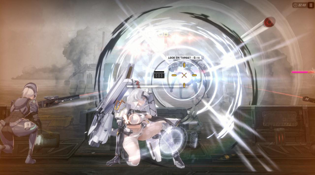 nikke new year 2025 snowwhite screenshot 1