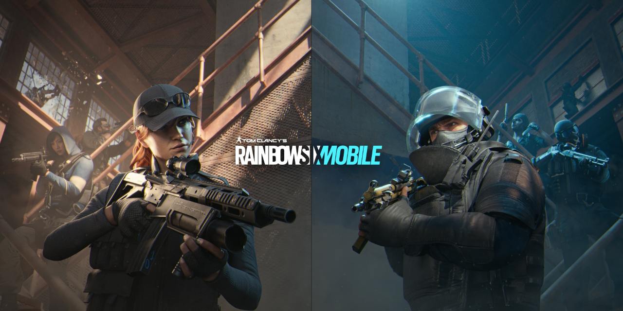rainbow six mobile key art logo