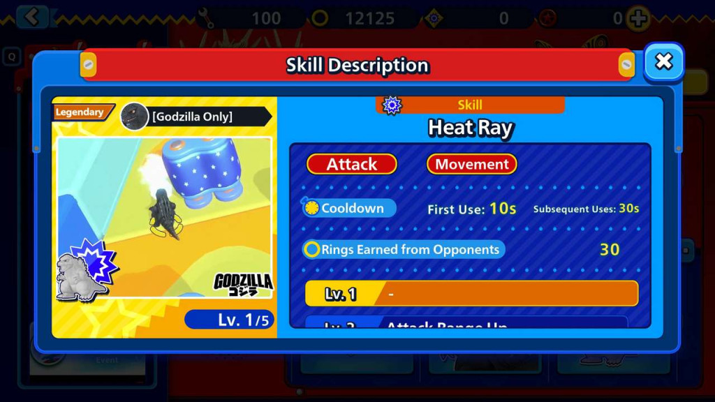 sonic rumble godzilla collab 17