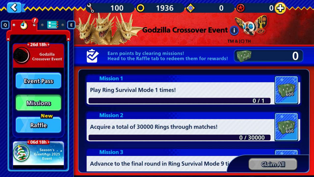 sonic rumble godzilla collab 3