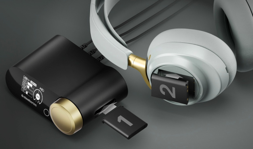 steel series Sage Gold - arctis Nova Elite - Infinity Power System 01