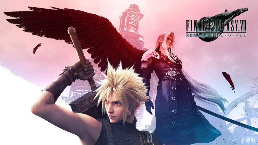 Final Fantasy VII Remake Intergrade Switch 2 Key Art