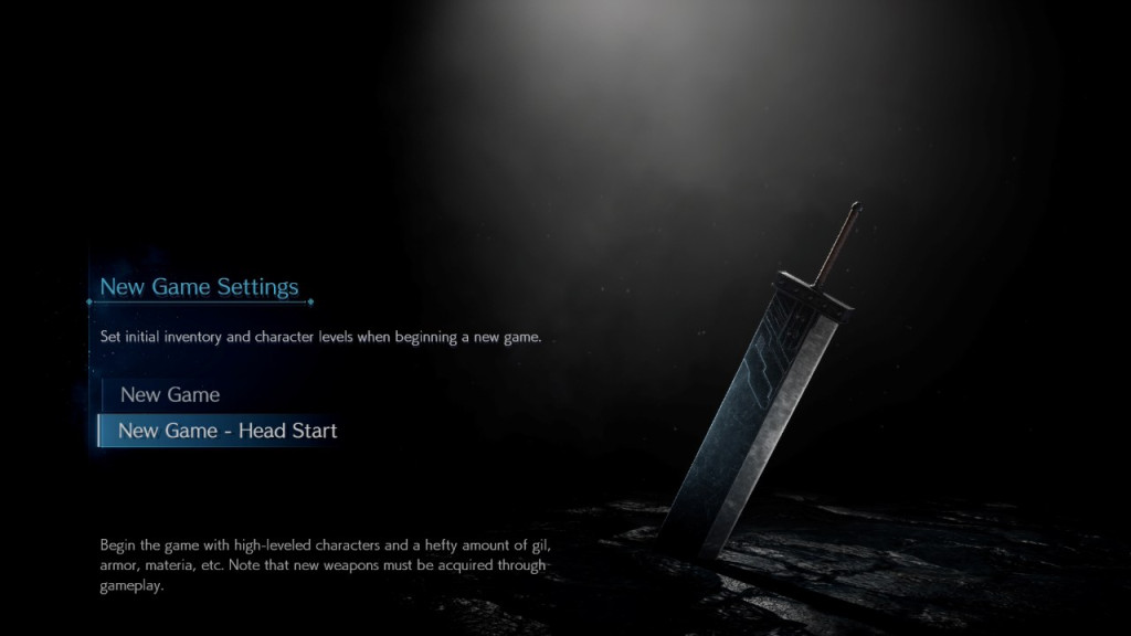 Final Fantasy VII Remake Intergrade Switch 2 New Game Head Start 1