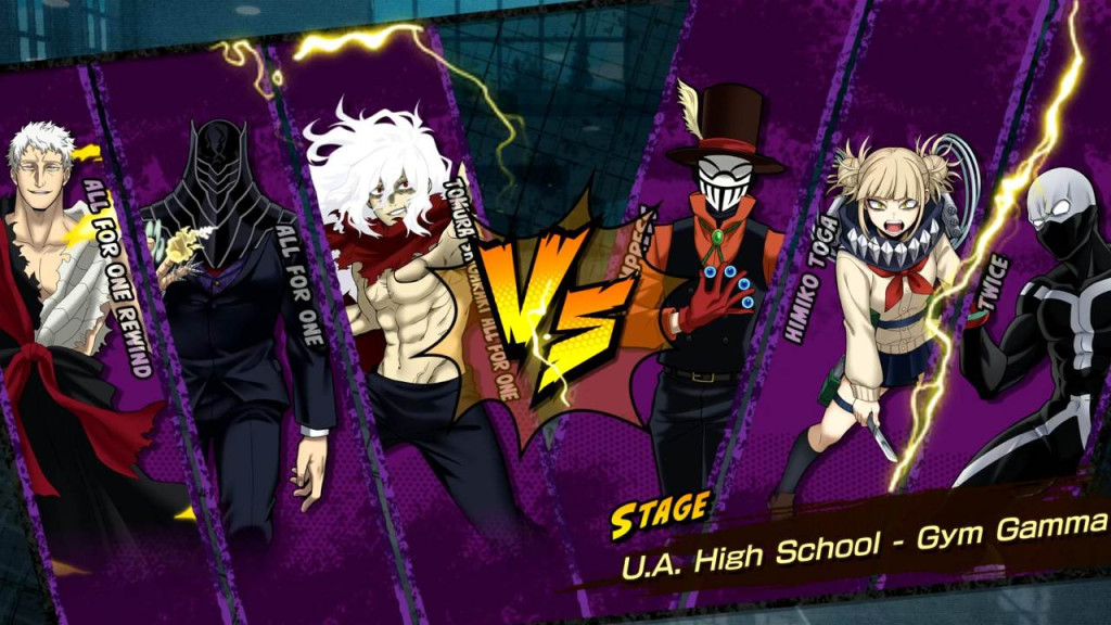 MY HERO ACADEMIA All's Justice character select 2