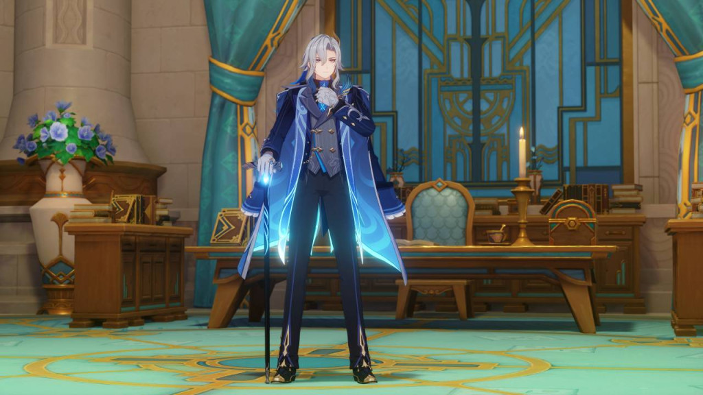 genshin impact New Outfit Neuvillette