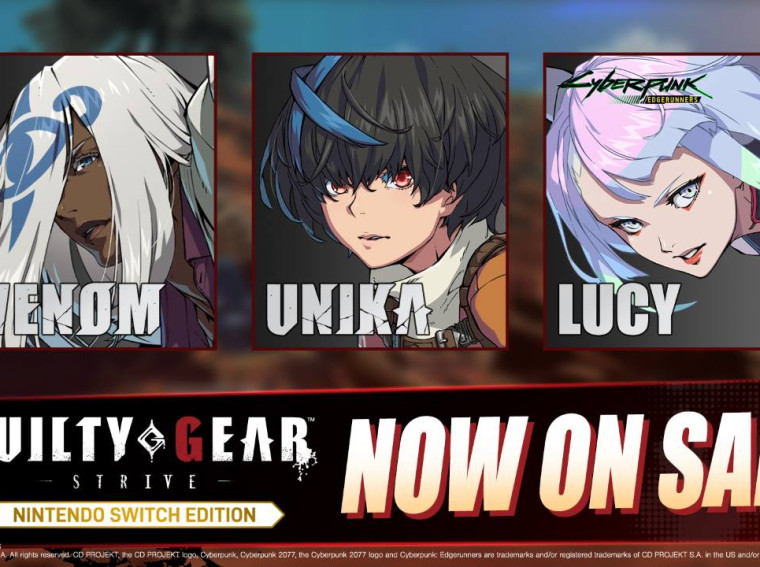 guilty gear strive venom lucy unika now avail