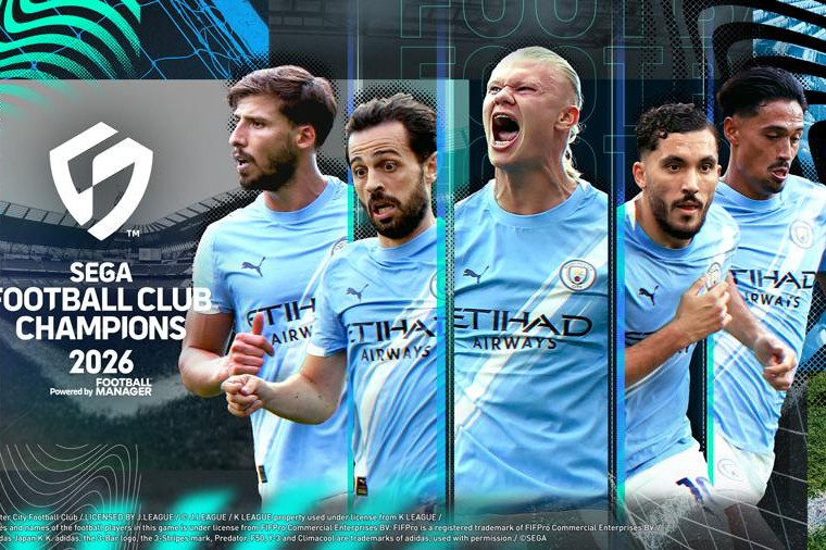 sega football club champions 2026 key art