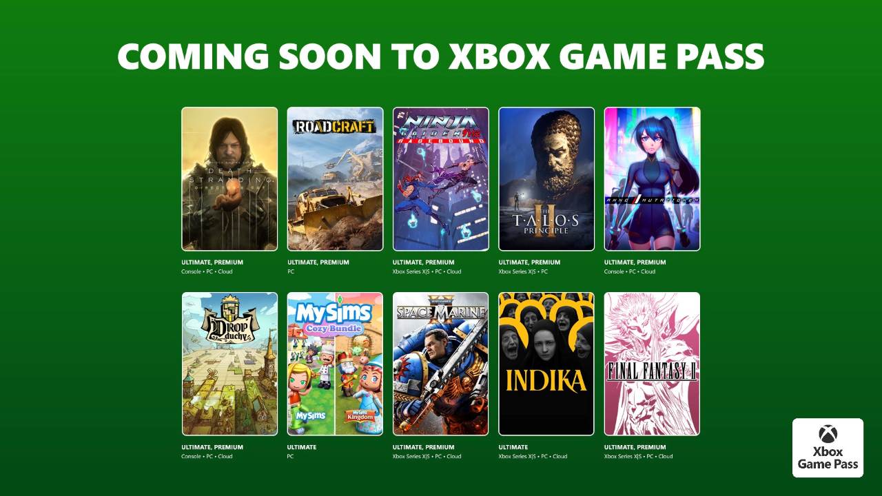 Xbox Game Pass January 2026 Wave 2 Adds Space Marine II, Resident Evil Village, and More