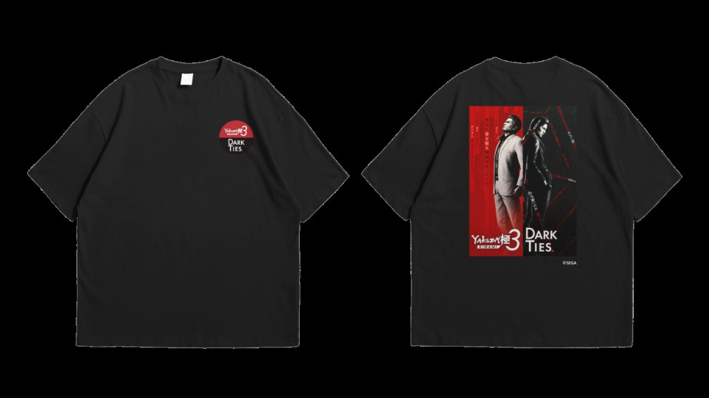 yakuza kiwami 3 launch event tshirt