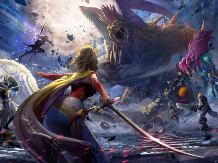 Dissidia Duellum Final Fantasy key art