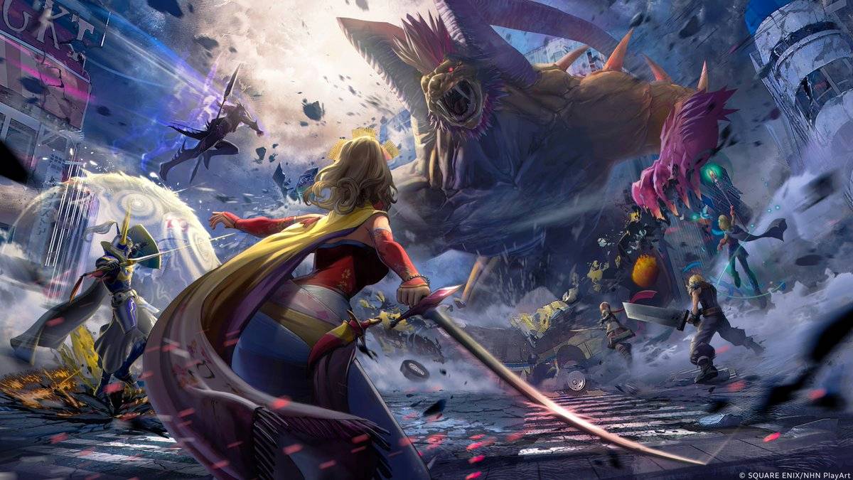 Dissidia Duellum Final Fantasy key art