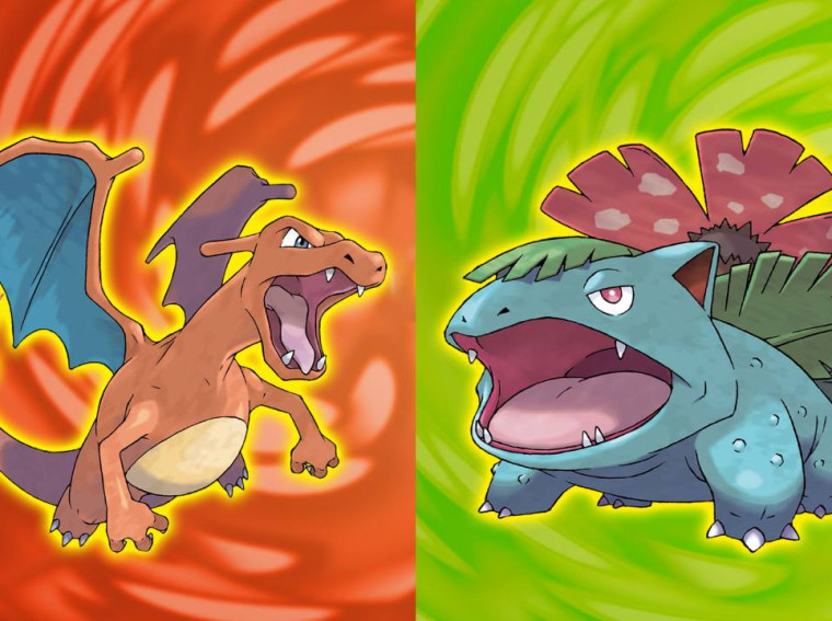 Pokémon FireRed LeafGreen key art
