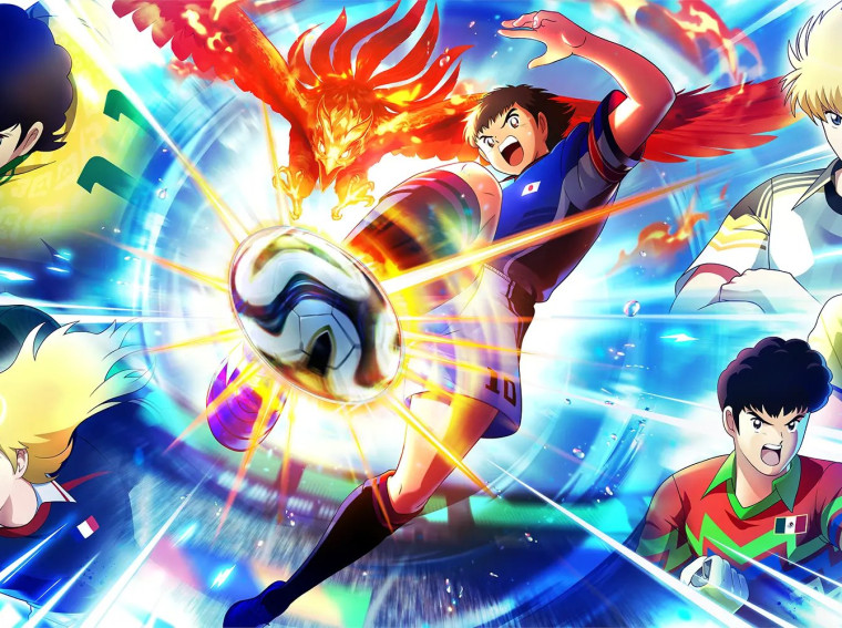 captain tsubasa 2 world fighters key art no logo