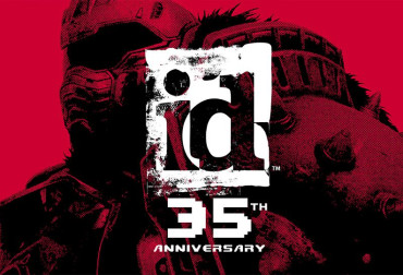 id software 35 anniversary logo