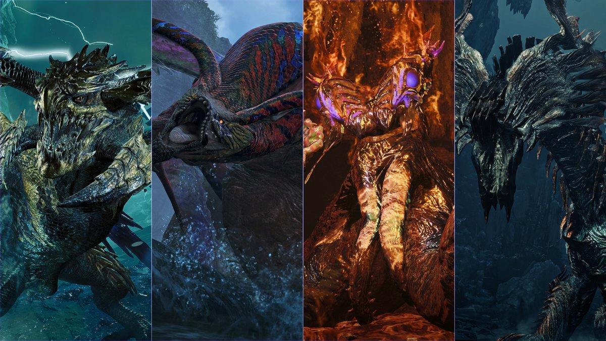monster hunter wilds monster gallery