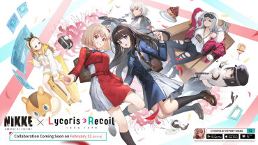 nikke lycoris collab key art